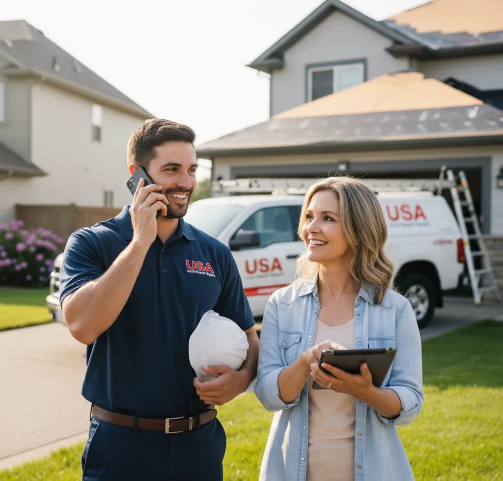 USA Roof Repair Experts customer support in Grand Forks